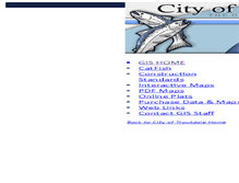 Tablet Screenshot of gis.ci.troutdale.or.us